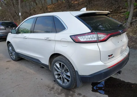 2015 Ford Edge Titanium из США, поврежденный, VIN 2FMPK4K98FBB84991
